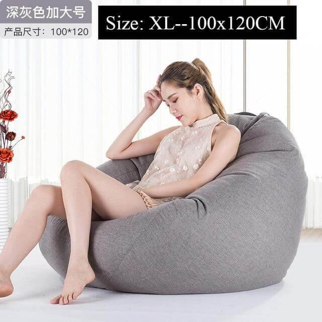 Modern Look Loft Style Pouf One Seat Bean Bag - Image 14