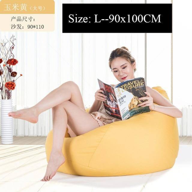 Modern Look Loft Style Pouf One Seat Bean Bag - Image 19
