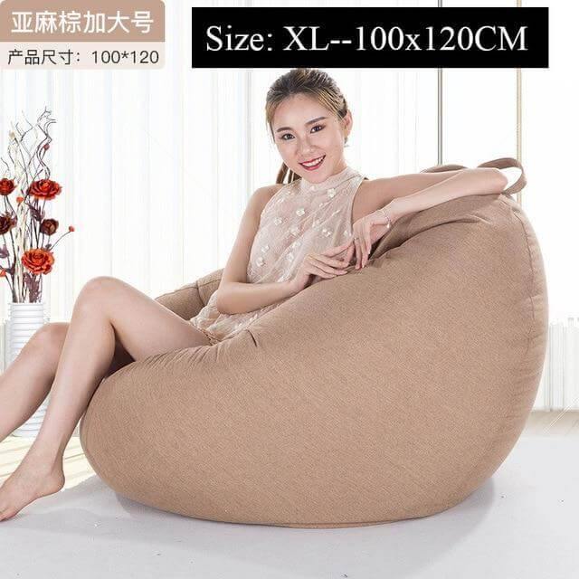 Modern Look Loft Style Pouf One Seat Bean Bag - Image 20