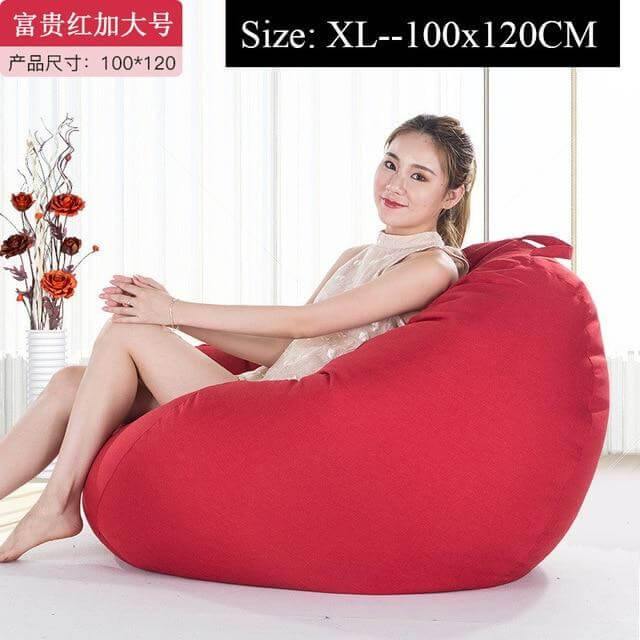Modern Look Loft Style Pouf One Seat Bean Bag - Image 22