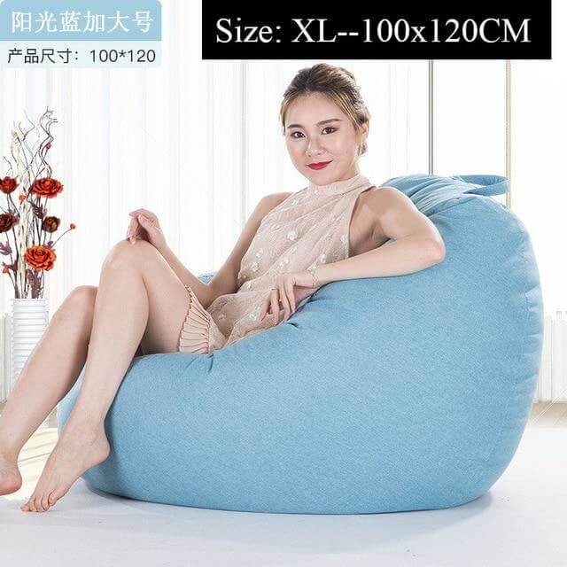 Modern Look Loft Style Pouf One Seat Bean Bag - Image 27