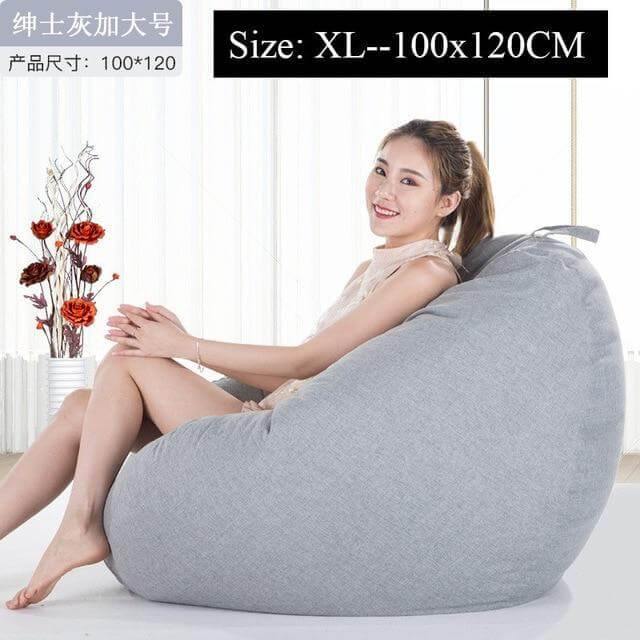 Modern Look Loft Style Pouf One Seat Bean Bag - Image 3