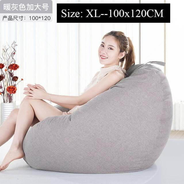Modern Look Loft Style Pouf One Seat Bean Bag - Image 4