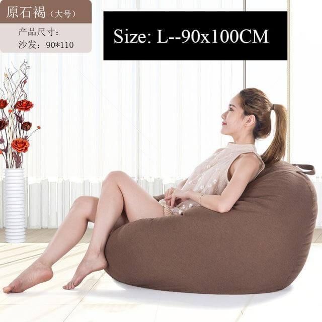 Modern Look Loft Style Pouf One Seat Bean Bag - Image 5