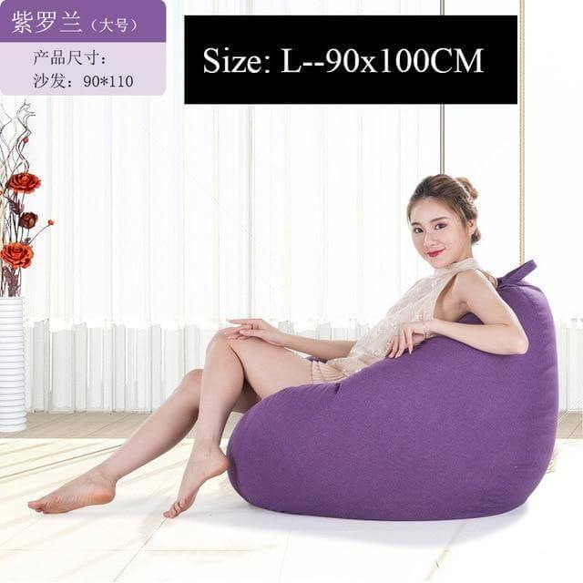 Modern Look Loft Style Pouf One Seat Bean Bag - Image 8
