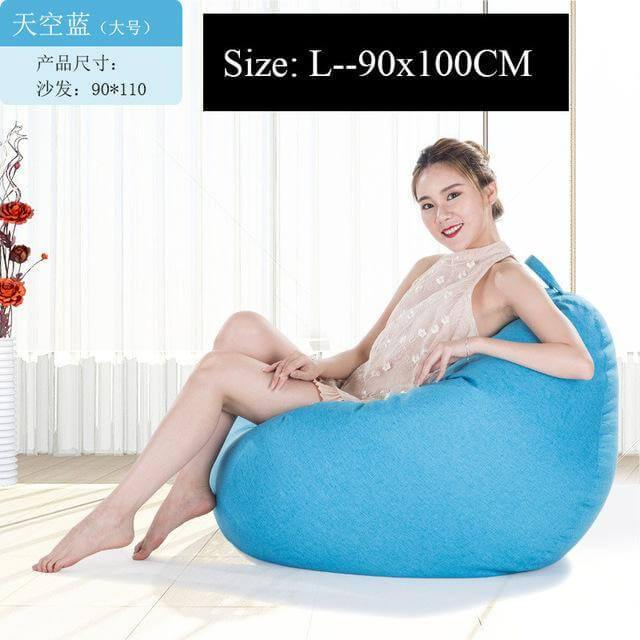 Modern Look Loft Style Pouf One Seat Bean Bag - Image 9
