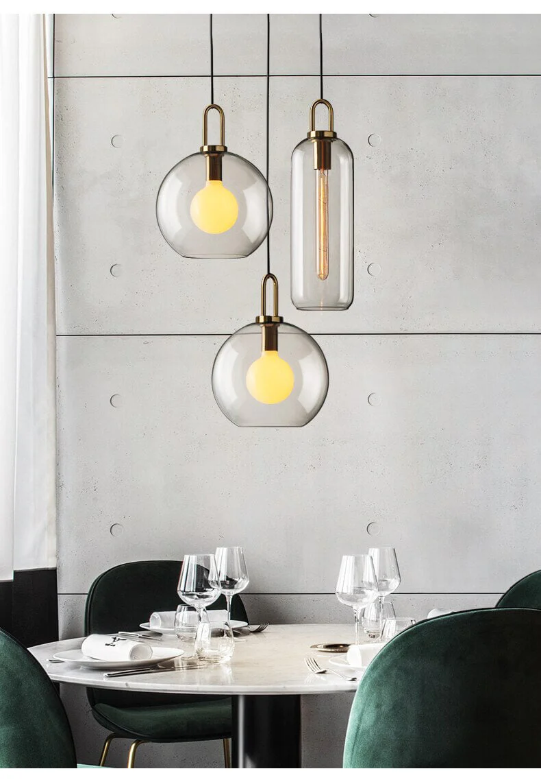 Modern Luxury American Glass Ball Chandelier - Image 12