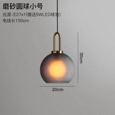 Modern Luxury American Glass Ball Chandelier - Image 5