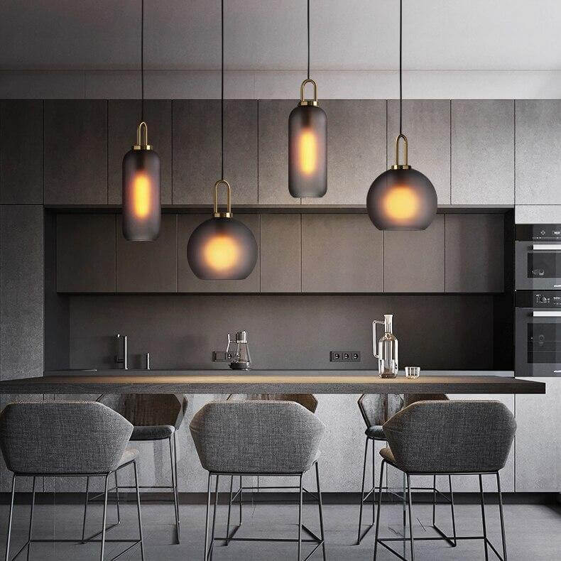 Modern Luxury American Glass Ball Chandelier - Image 8