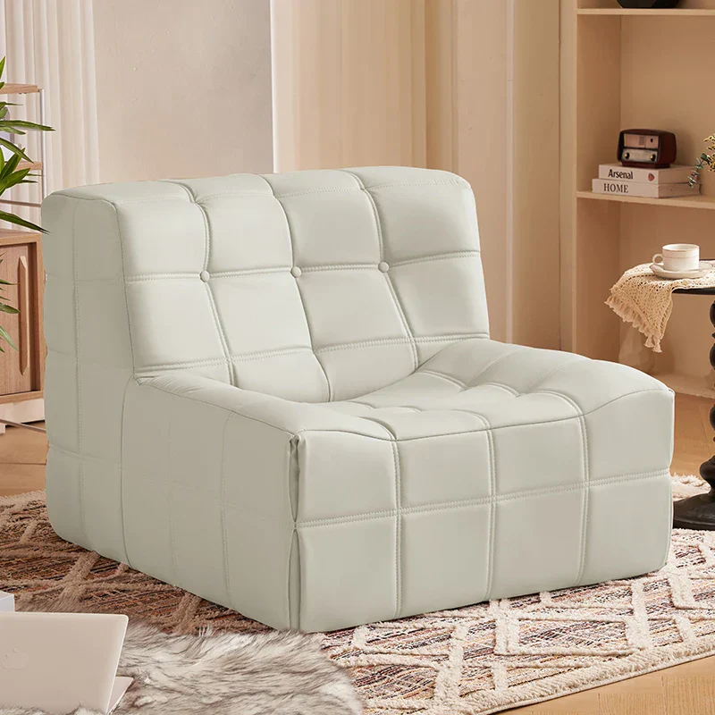 Modern Minimalist Cube-Style Convertible Modular European Lounge Chair - Image 7