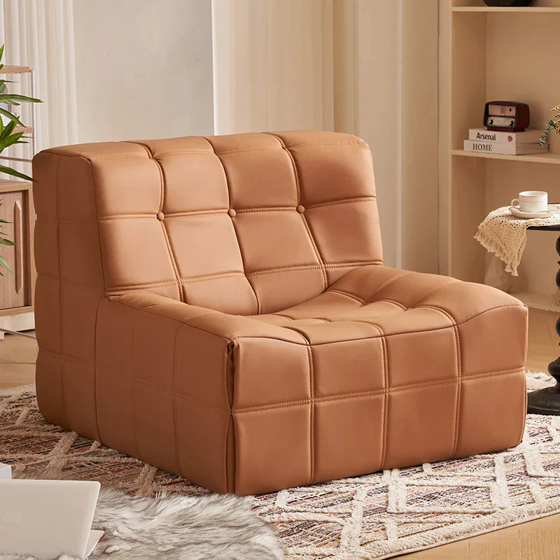 Modern Minimalist Cube-Style Convertible Modular European Lounge Chair - Image 9