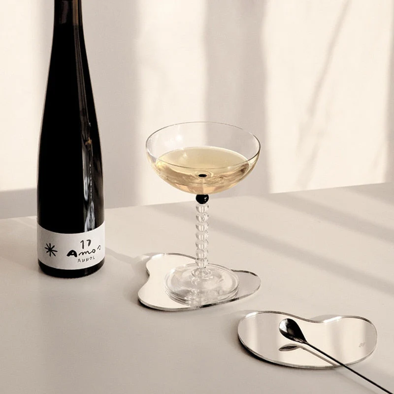 Modern Mirrored Irregular Coasters - Image 5