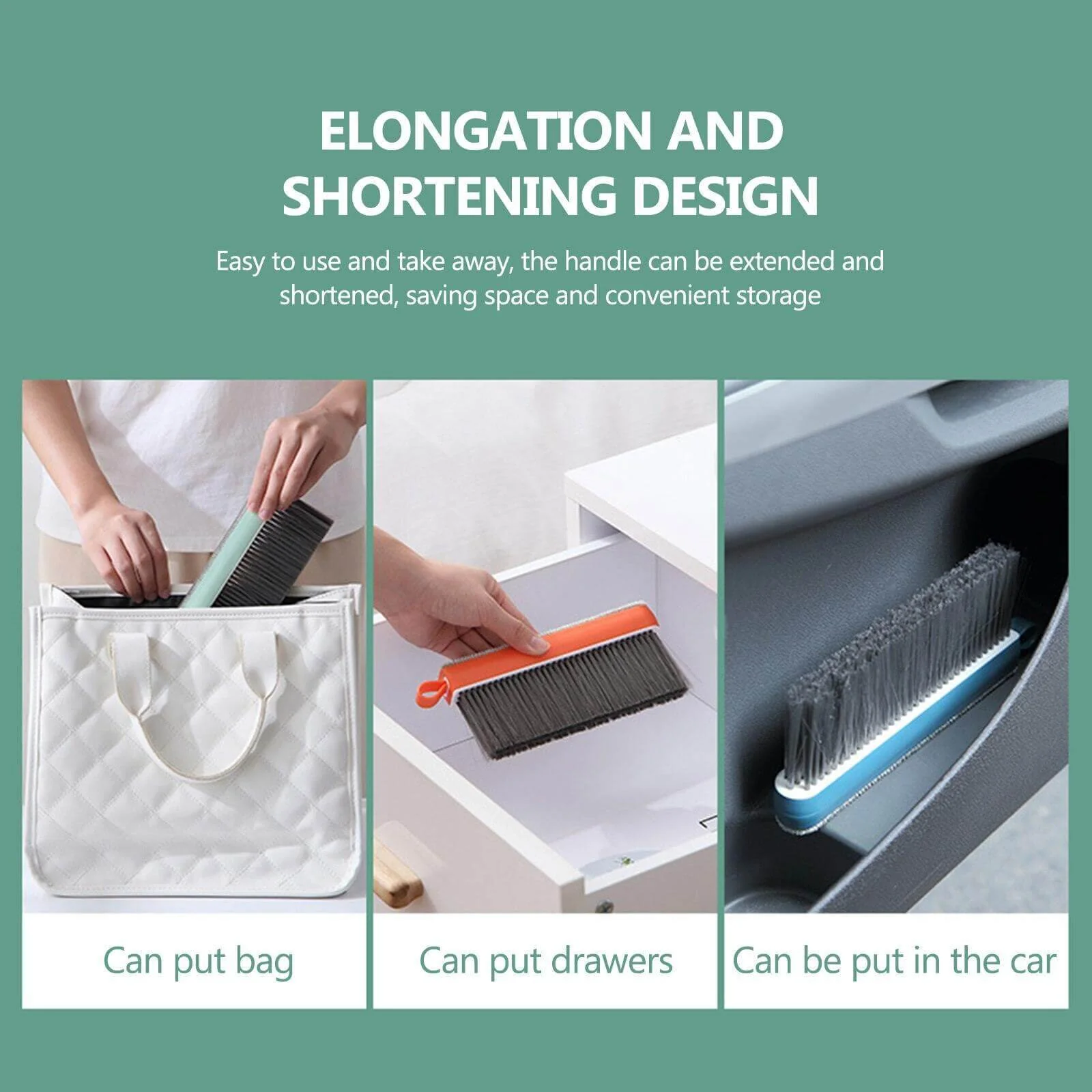Modern Multifunctional Long Handle Hair Removing Sticky Brush - Image 9