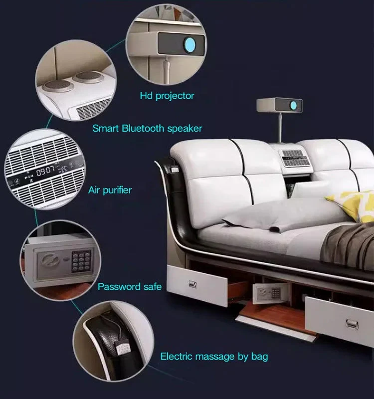 Modern Multifunctional Massager Ultimate Smart Bed - Image 6