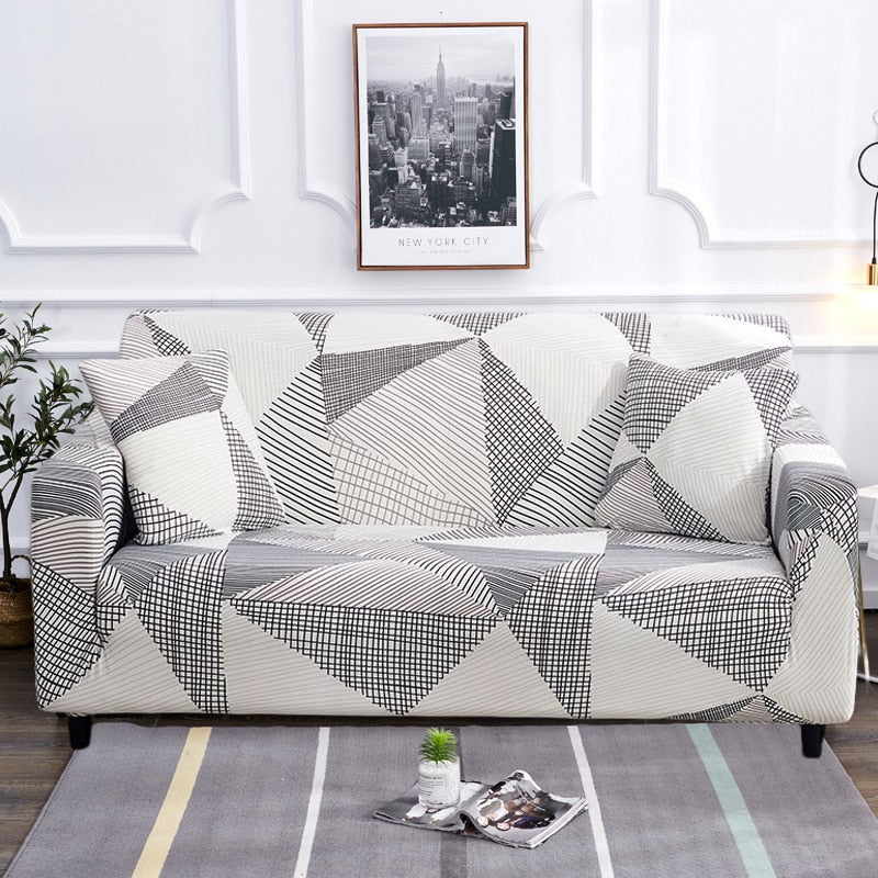 Modern Non-slip Colorful Elastic Sofa Cover - Image 17