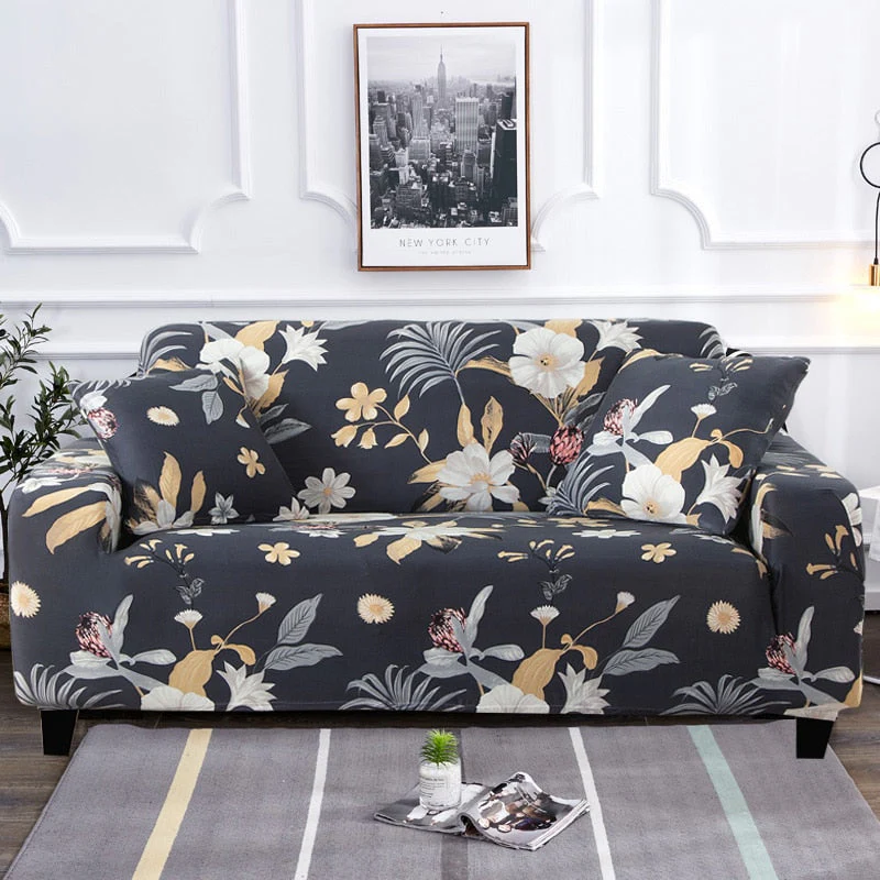 Modern Non-slip Colorful Elastic Sofa Cover - Image 22