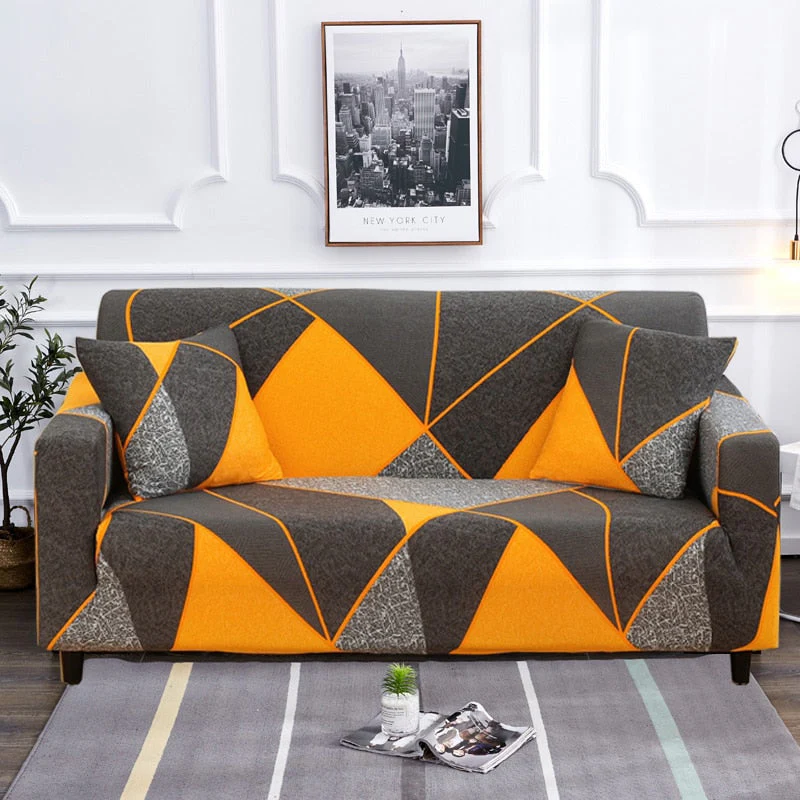 Modern Non-slip Colorful Elastic Sofa Cover - Image 26