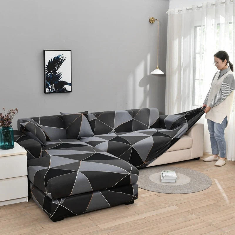 Modern Non-slip Colorful Elastic Sofa Cover - Image 41