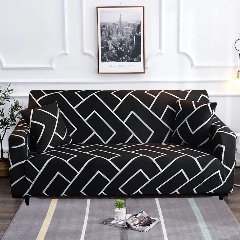 Modern Non-slip Colorful Elastic Sofa Cover - Image 8