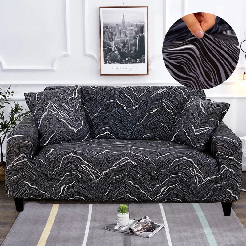 Modern Non-slip Colorful Elastic Sofa Cover - Image 9