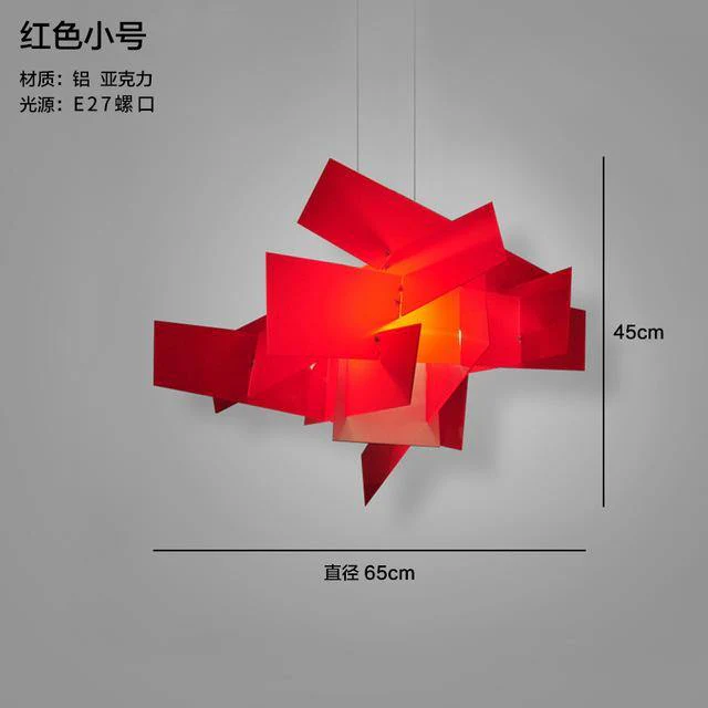 Modern Nordic Acrylic Hanging Pendant Lights - Image 3