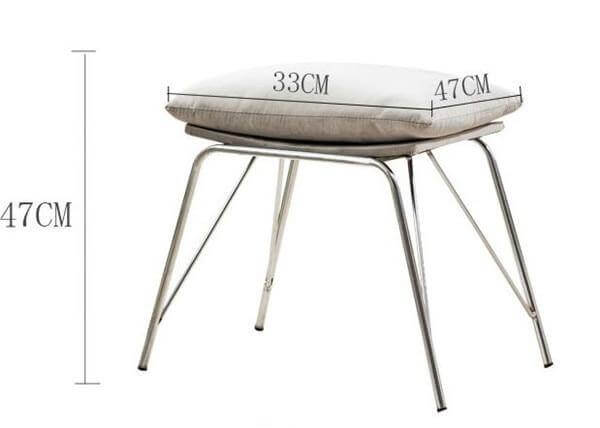 Modern Nordic Casual Rocking Chair - Image 5