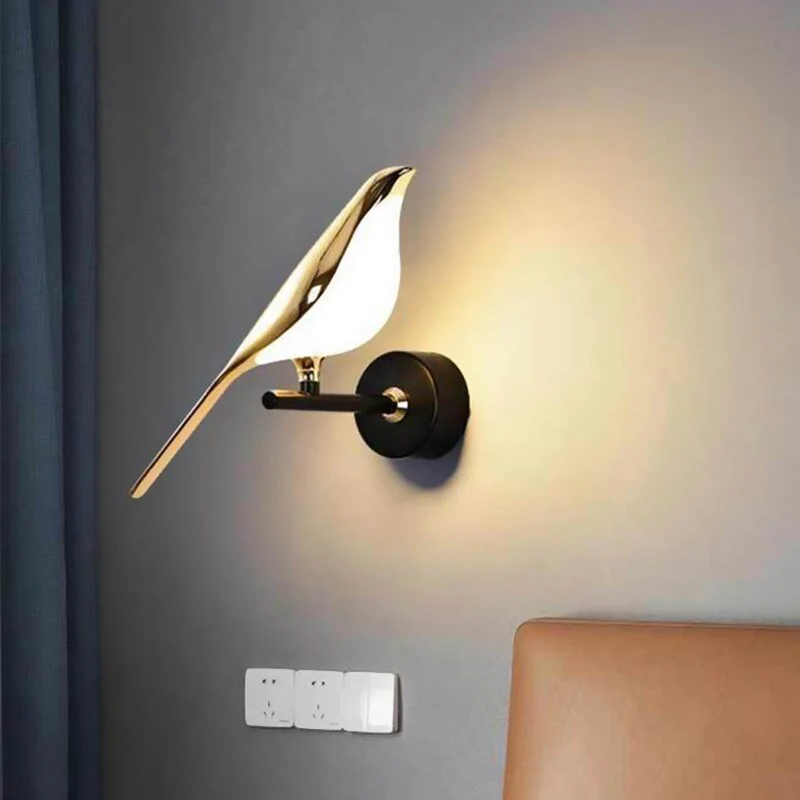 Modern Nordic Wall Bird Lamp - Image 11