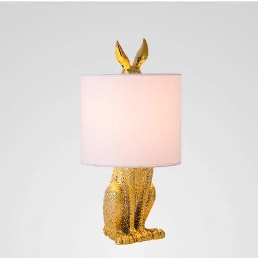 Modern Rabbit Fairytale Resin Table Lamp - Image 6