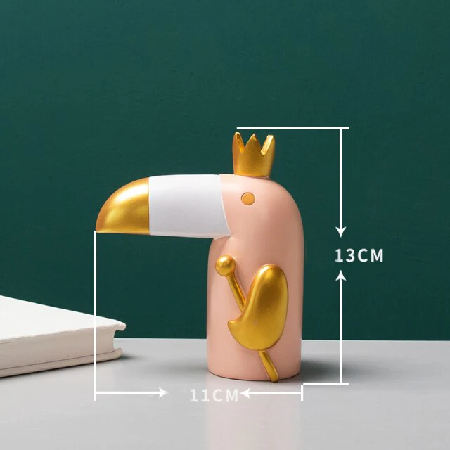 Modern Resin Bird Figurine Statues - Image 13