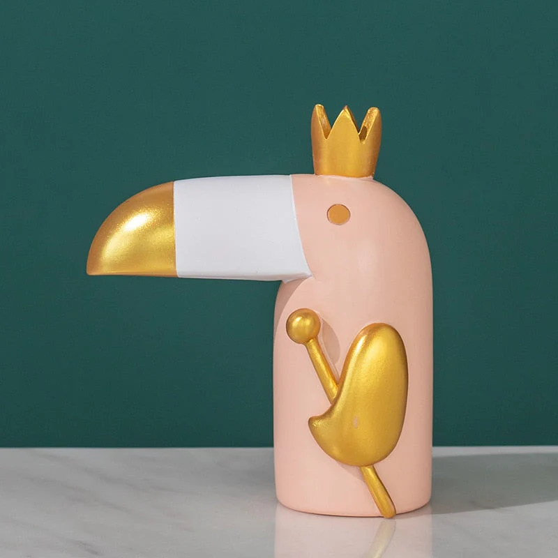 Modern Resin Bird Figurine Statues - Image 9