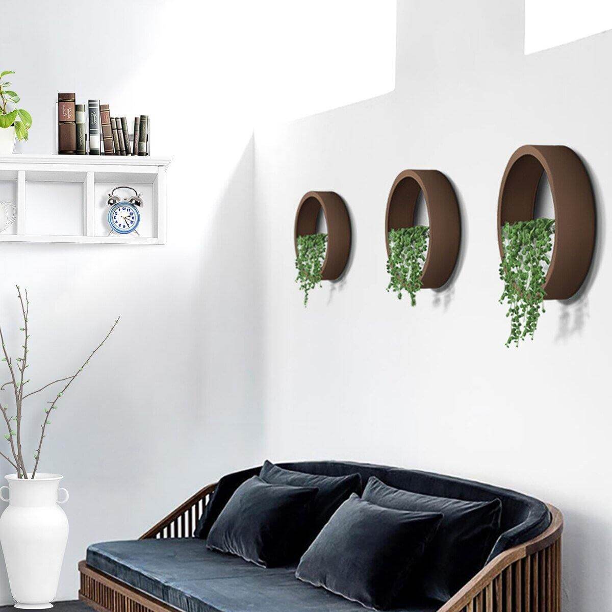 Modern Style Nature Wall Vases - Image 17