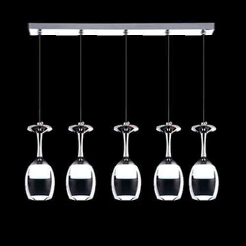 Modern Wine Glass Shaped Pendant Lights - Image 3