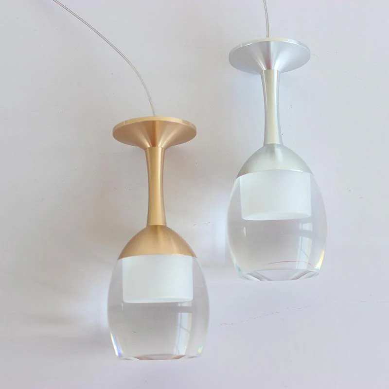 Modern Wine Glass Shaped Pendant Lights - Image 6