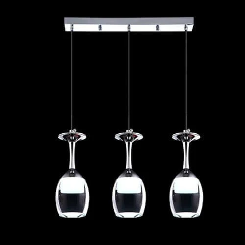 Modern Wine Glass Shaped Pendant Lights - Image 7