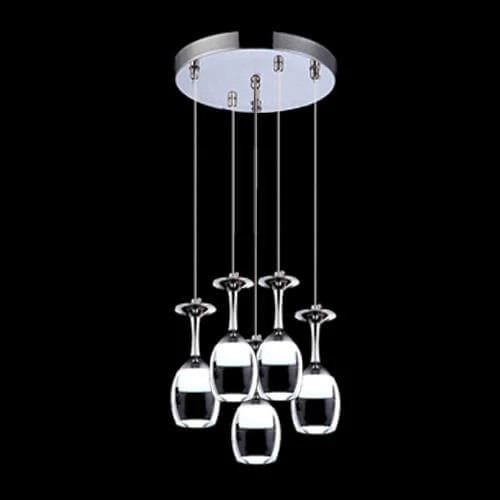 Modern Wine Glass Shaped Pendant Lights - Image 8