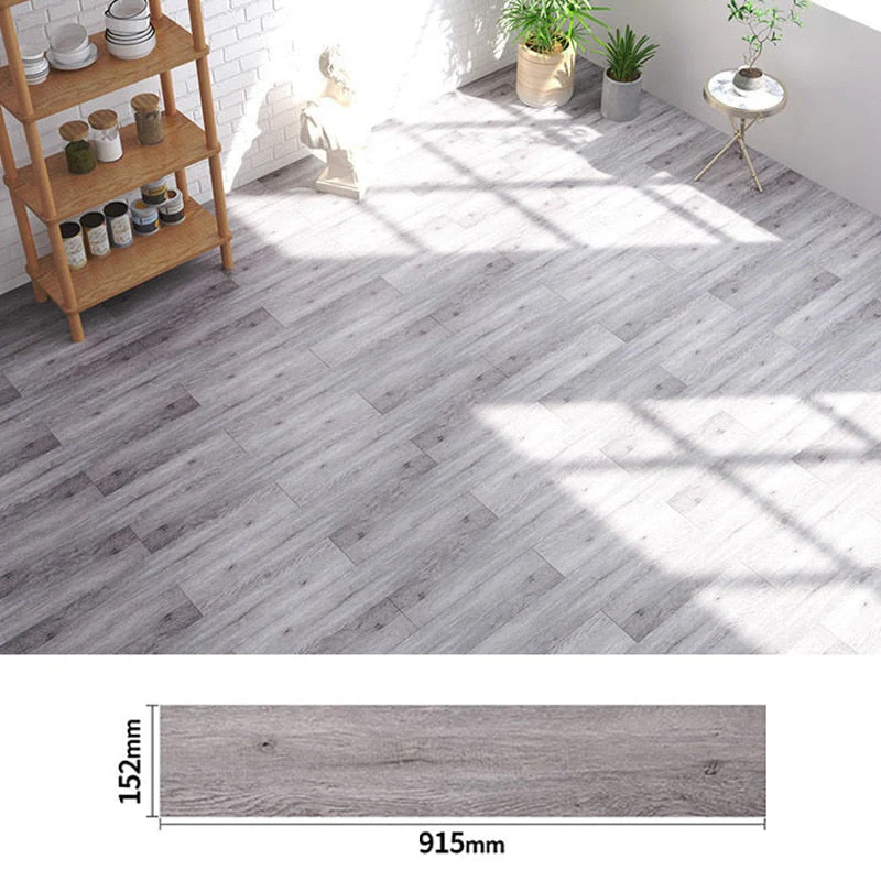 Modern Wood Grain PVC Self-Adhesive Floor Sticker - Image 5