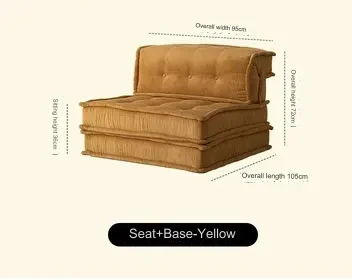 Modular Comfort Lazy Legless Sofa - Image 7