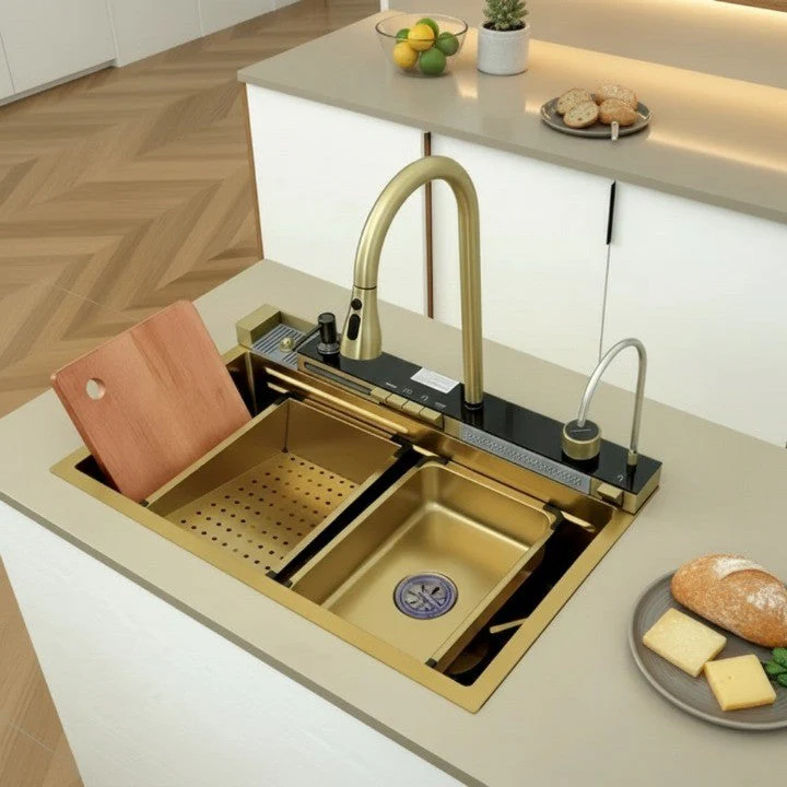 Modular Modern Craft Multi-Layer Kitchen Sink - Image 2