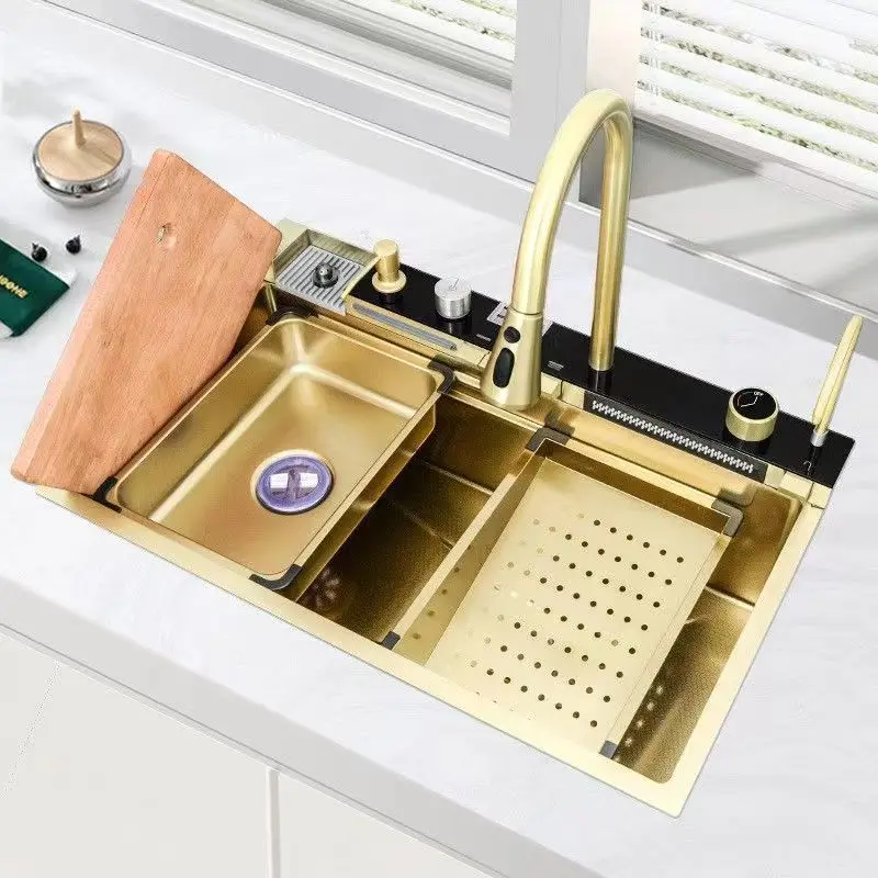 Modular Modern Craft Multi-Layer Kitchen Sink - Image 3