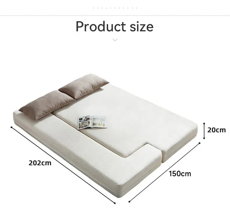 Modular Sectional Home Three-Seater Convertible Sofa Bed - Image 5