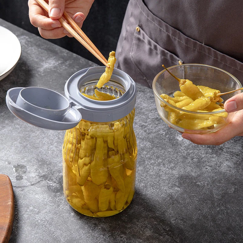 Moisture-Proof Pickle Storage Jars - Image 4