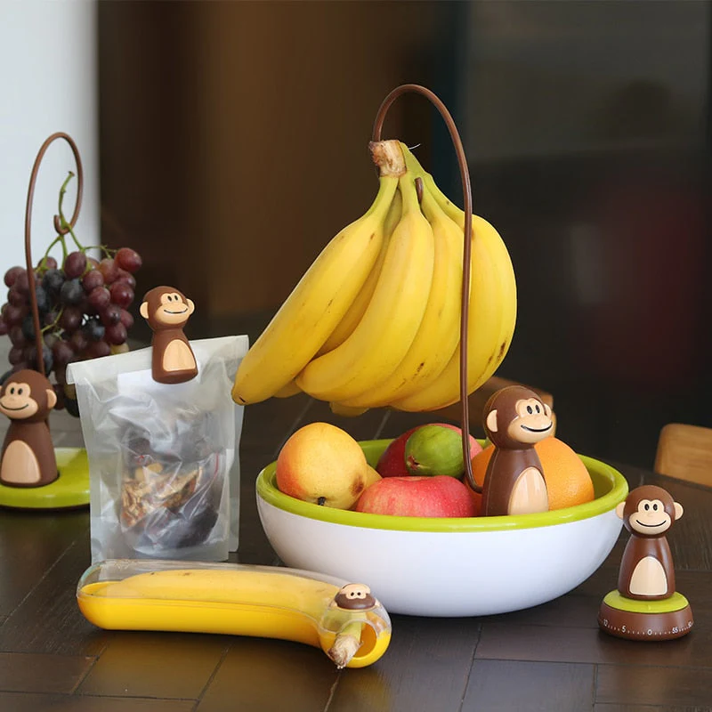 Monkey Shape Kitchen Banana Hanger Stand - Image 2