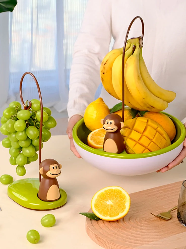 Monkey Shape Kitchen Banana Hanger Stand - Image 3