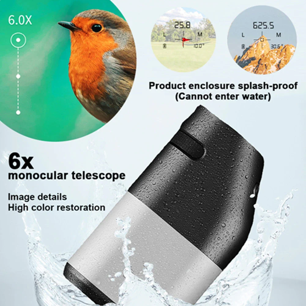 Monocular Pro Vision  Laser Rangefinder Telescope - Image 5