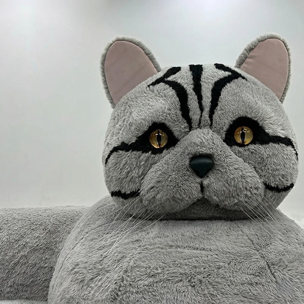 Monster Giant Cat Plush Sleeper Sofa - Image 2