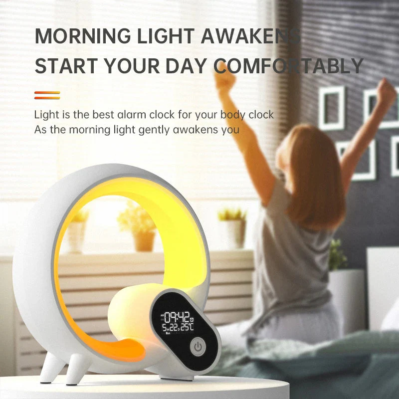 Moon Night Light Alarm Clock - Image 4