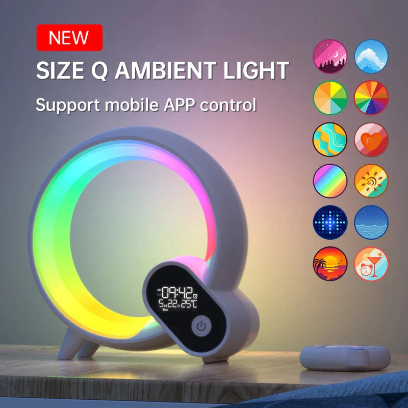 Moon Night Light Alarm Clock - Image 5