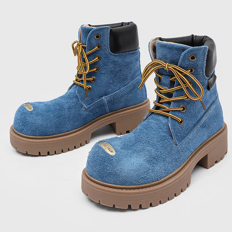 Mossy Green Anti-Slip Combat Boots - Image 11