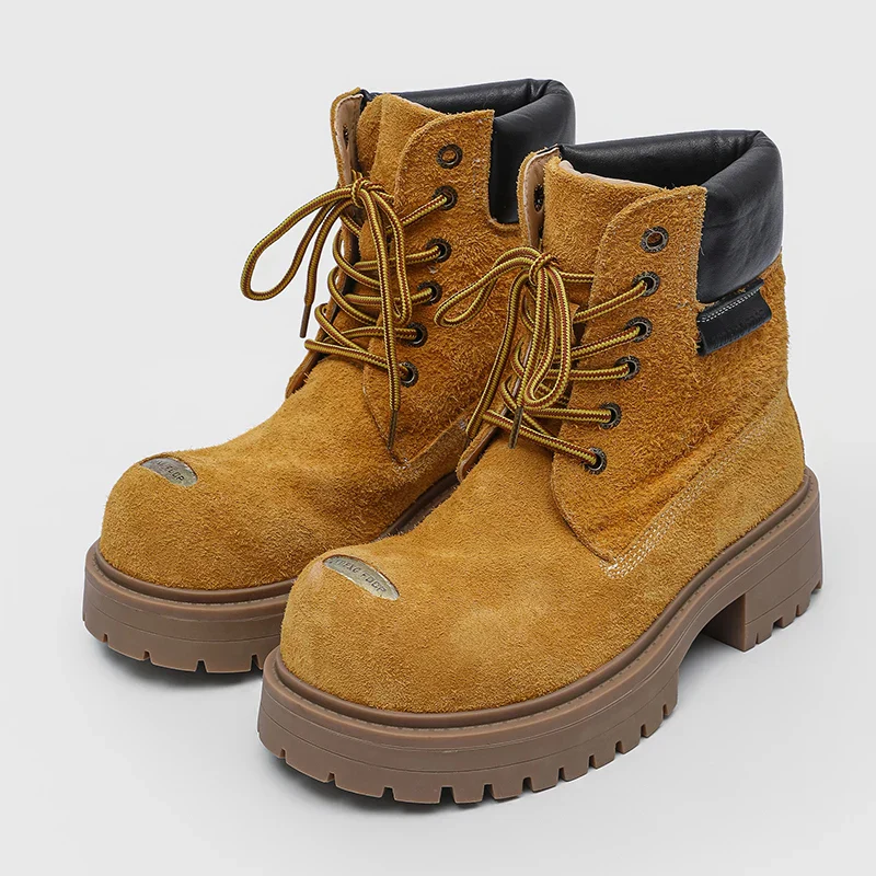 Mossy Green Anti-Slip Combat Boots - Image 7