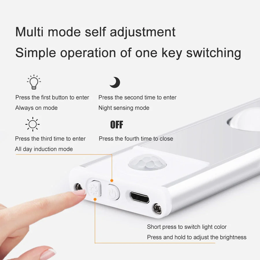 Motion Sensor Cabinet Night Light - Image 5